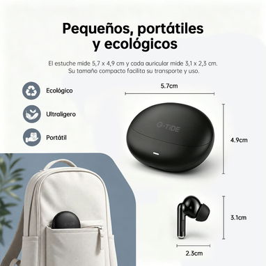Audífonos inalámbricos $15 usd - 5/8