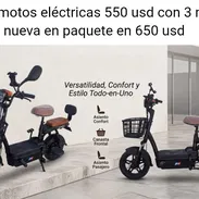 Motos eléctricas desde (550 usd - 3 meses de poco uso) hasta (650 usd - 0 km) llamar o escribir al 56405434 - Img 55757251