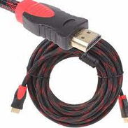 Cable HDMI de 5m, de puntas doradas, enmallados. 53901389. Mensajería por un costo adicional, dependiendo del lugar - Img 45171499