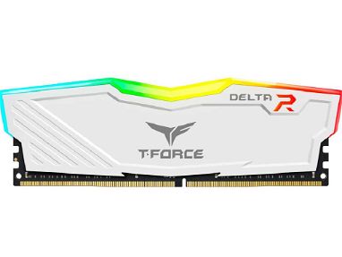 0km✅ RAM DDR4 Team Group T-Force Delta 2 RGB 8GB 3200mhz White 📦 Disipadas, 1x8GB, CL16 ☎️56092006 - Img main-image