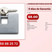 CANDADO RECTANGULAR DE HIERRO VPT#-0264 - Img 56830502