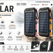 POWER BANK - Cargador inalámbrico de 20000 mAh con panel solar ☀️🔋 - Img 56685496