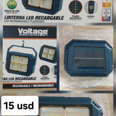 Lámparas solares // para exterior e interior // con panel solar - Img 124321761