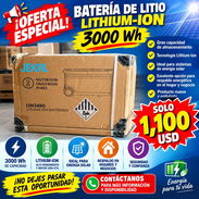Batería 🔋 litio 3000 kw - Img 57885047