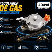 Regulador de gas solo o con carburador - Img 57818443