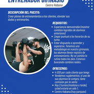SE BUSCA ENTRENADOR EN GYM EN CENTRO HABANA - Img 54873115