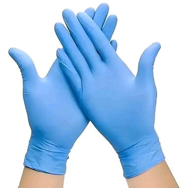 Caja de guantes de nitrilo azul talla M - 2/2