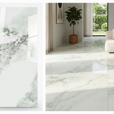 Porcelanato 120x60 brillo efecto espejo - 2/5