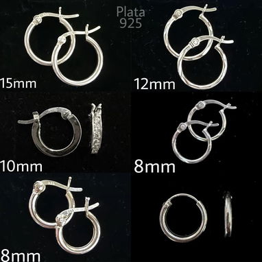 Argollas de Plata 925 - Img 114173016