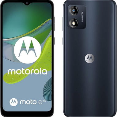 Motorola Moto e13, Pantalla HD+ de 6.5 Pulgadas, batería 5000 mAh, 2Gb de RAM, 59.6 GB Almacenamiento interno, Dual SIM - 2/2