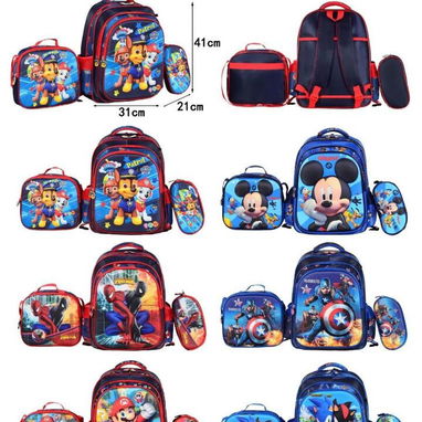 Mochilas de Set de 3 piezas para niñas y niños - Img 123063035