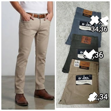 Pantalones de mezclilla para hombre - 3/5