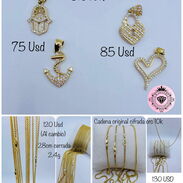 Oro plata anillos cadenas dijes piercing manillas aretes argollas dormilonas - Img 45442194
