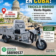Triciclo viento rápido híbrido nuevo con su factura a nombre del cliente - Img 55791220