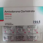Amiodarona 200mg blister 10 tabletas - Img 55771876