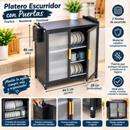 Platero escurridor con puertas (EyH) - Img 57348186