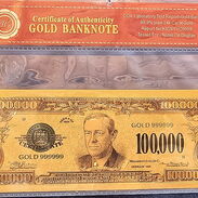 Billetes GOLD BANKNOTE - Img 43984599