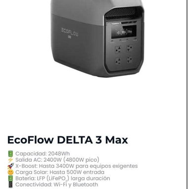 VENTA DE ECOFLOW - 9/10
