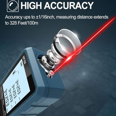 Medidor laser HANMATEK ...50 metros alcance - Img 116655798
