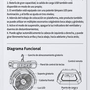 VENTILADOR RECARGABLE...... - Img 56999442