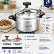 OLLA DE PRESIÓN MILEXUS DE 5 LITROS NUEVAS EN CAJA!!! - Img 56374085