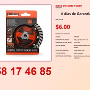 DISCO DE CORTE TURBO - Img 54823056