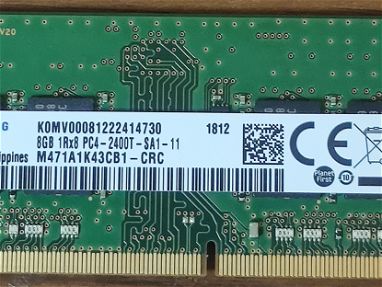 Vendo DDR4 8GB de laptop SAMSUNG - 53705289 - Img main-image