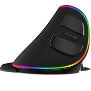 Ganga vendo Mouse Vertical Ergonómico Inalámbrico DELUX M618PLUS - Img 55565404