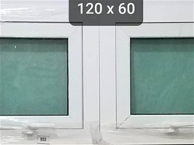Puerta y ventana aluminio con cristal - Img 66925708