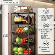 Mueble Organizador de cocina de 5 niveles (EyH) - Img 54762926