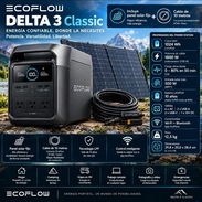 Combo Solar Ecoflow Delta 3 Classic 3 + Panel y cable - Img 57921235