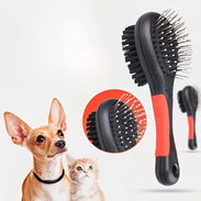 🐶🐱 Cepillo de Doble Cara (Cerdas + Púas) - Img 56358703