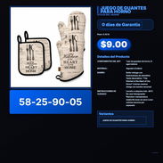 JUEGO DE GUANTES PARA HORNO VPT -0113 - Img 57891425