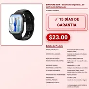 BOROFONE BD14 – Smartwatch Deportivo 2.01" con Función de Llamadas . - Img 57880876