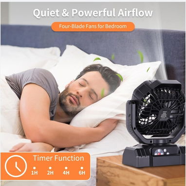 Ventilador recargable F10 nuevo - Img 127406915
