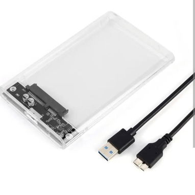 Caja externa transparente para discos 2.5" SSD ,HDD - Img 114052582