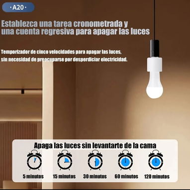 Zócalo para bombillos y lámparas de control remoto - Img 115174531