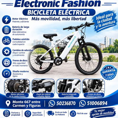 ✅️BICICLETAS ELÉCTRICAS E BIKE SPORT 480USD - 2/8