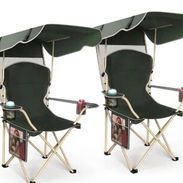 Kit 2 sillas de camping plegables - A disfrutar de actividades al aire libre con confort y protección!! - Img 56645877