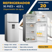 Refrigerador 16 pies³ / 453l marca EKO (compra mínima 20 unidades) - Img 57349921