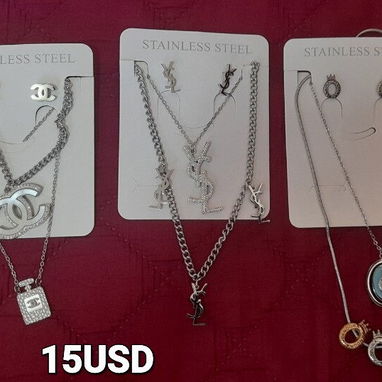 Juegos de Cadenas Pandora DORADAS Y PLATEADAS._ARGOLLAS Y ANILLOS - Img 115752029