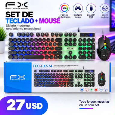 🛜 Mouse y Teclado Inalámbrico - 2/4