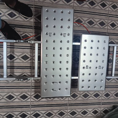Escalera plegable multiproposito 3.7M con base - Img 122426851