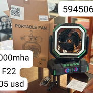 Ventiladores recargables F22 40000mha - Img 56656671