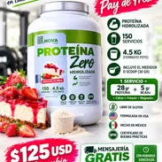 Proteína b.nova zero hidrolizada sabor pay de fresa 125 usd - Img 58254146