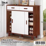 Zapateras de Madera con Cajones Importadas - Img 57464312