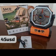 Ventilador recargable F6 Marca SACO - Img 57464582
