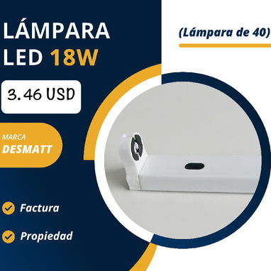 🛋️ LÁMPARAS Y TUBOS LED DE 20 Y DE 40 🔴 DESMATT - Img 116298023