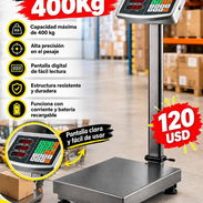 Pesa de Plataforma 400kg - Img 58354087