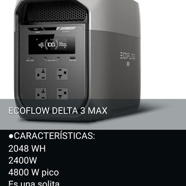 Ecoflow, inversor y batería - Img 121052691